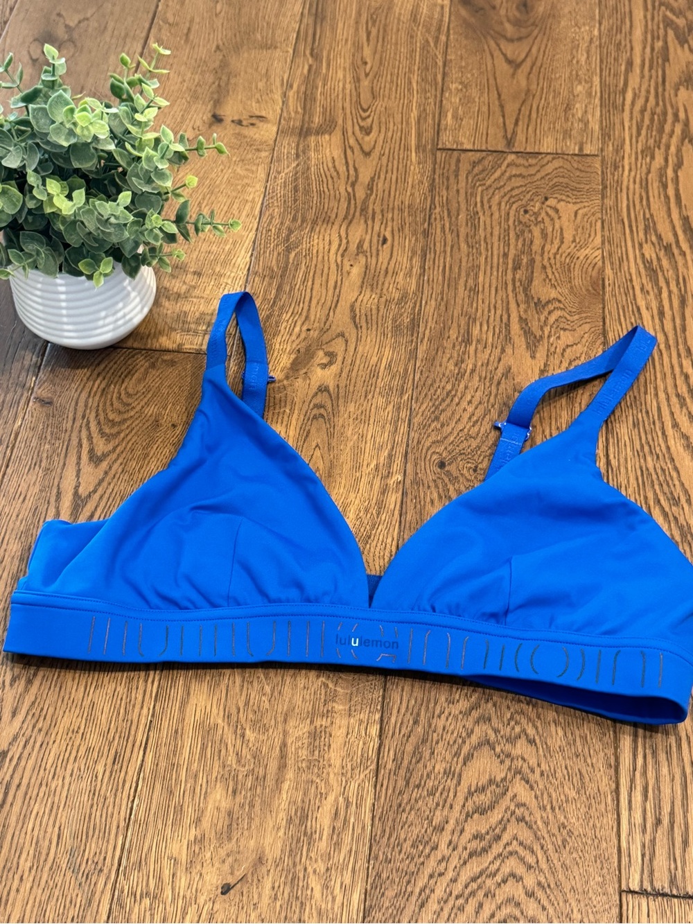 lululemon athletica Blue Light Support Bralette size 12